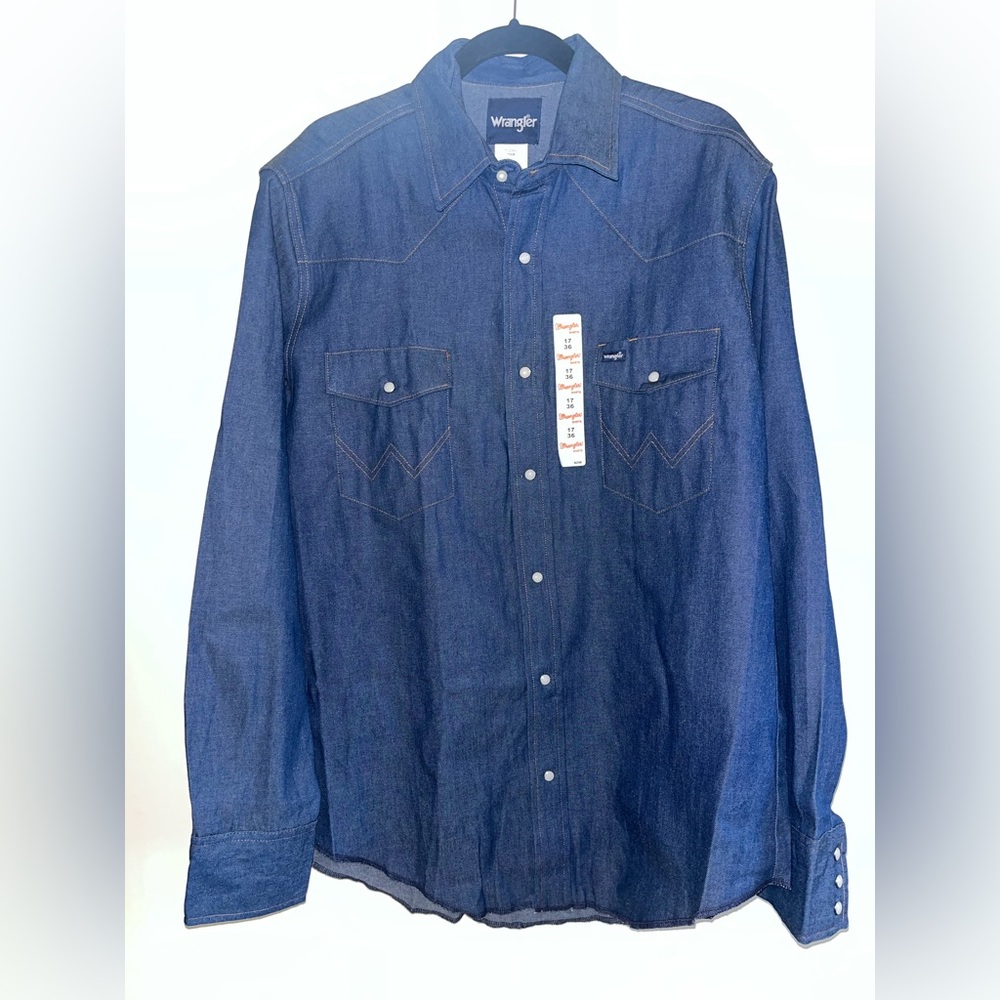 Wrangler Denim Long Sleeve Shirt